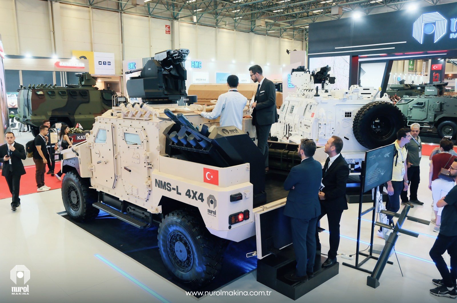 Nurol Makina Unveils The Nms L X Armored Vehicle At Idef