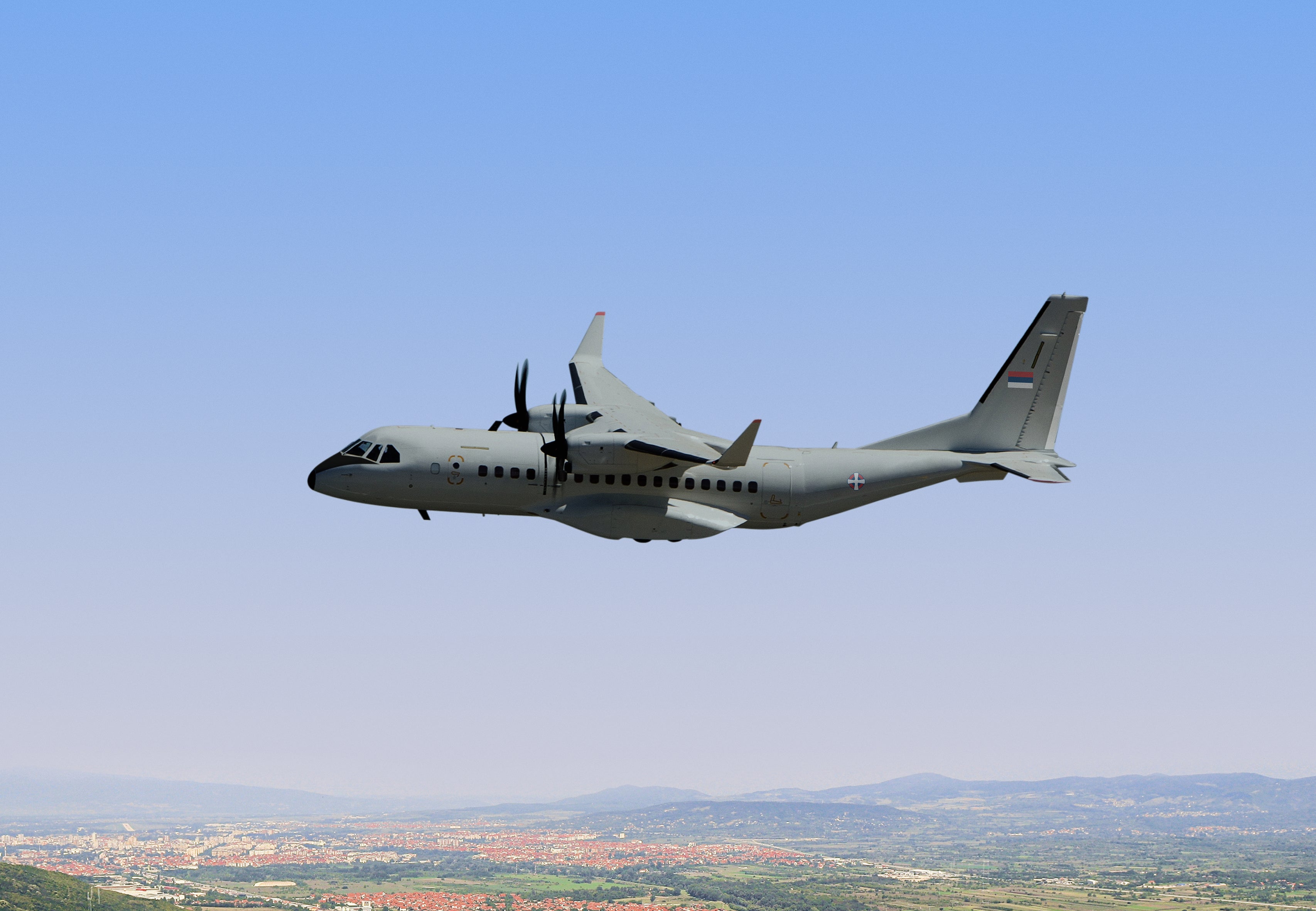 Serbian Air Force Receives The First C Military Cargo Aircraft From