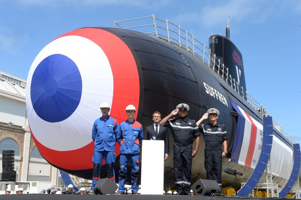 Launching Ceremony of the Barracuda submarine class (photo courtesy of Naval Group)