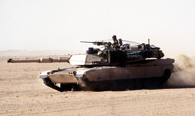 m1 abrams main battle tank