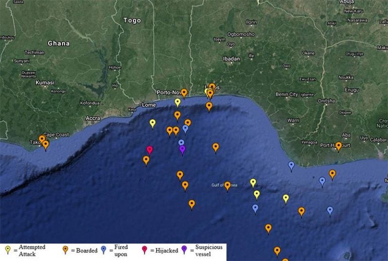 Gulf of Guinea Now World’s Pirate Hotspot as Kidnappings Surge