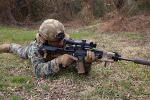 Us Marine Corps Field New Small Common Optic (sco) Scope