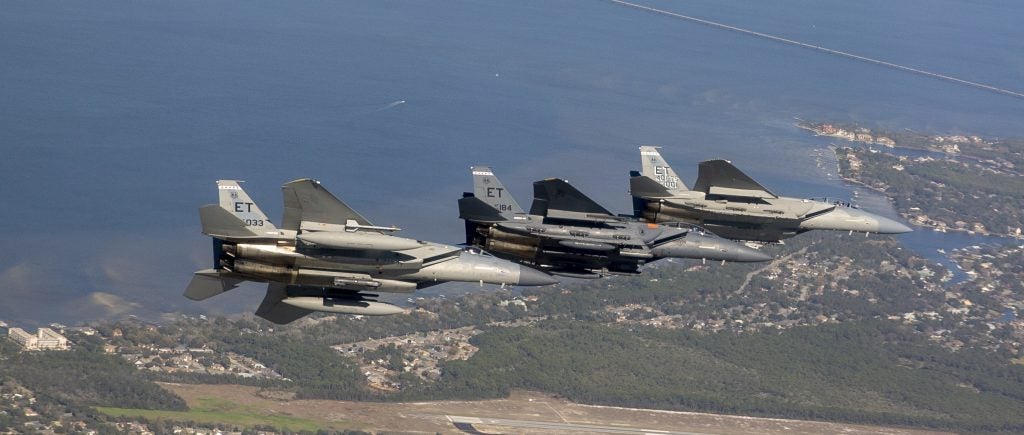 Air Force plans smaller permanent fleet of F-15EX Eagle IIs at
