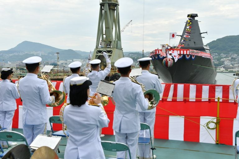 Japanese Stealth Frigate JS Noshiro Named and Launched