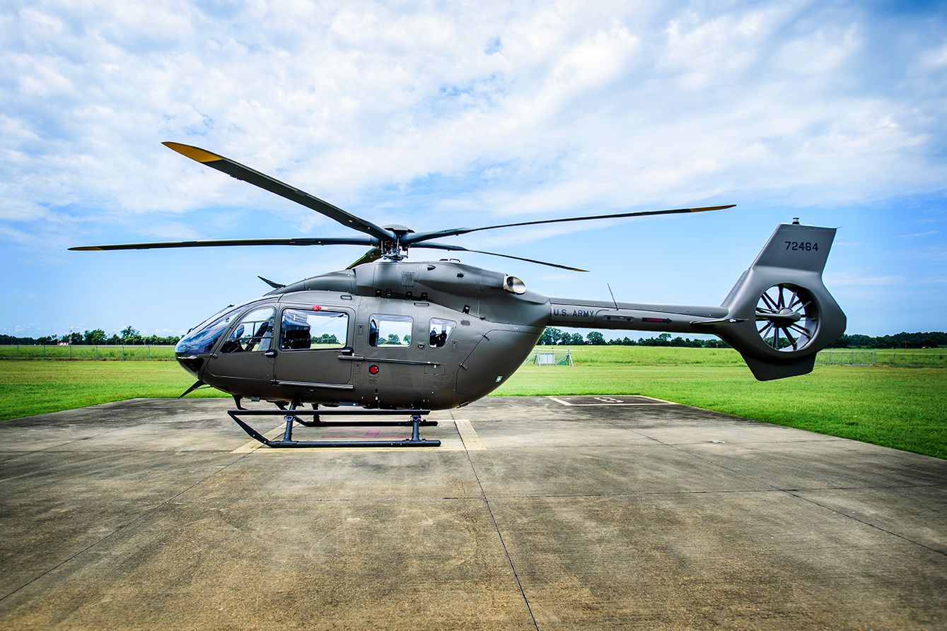 Airbus Delivers First Army National Guard UH-72B Lakota