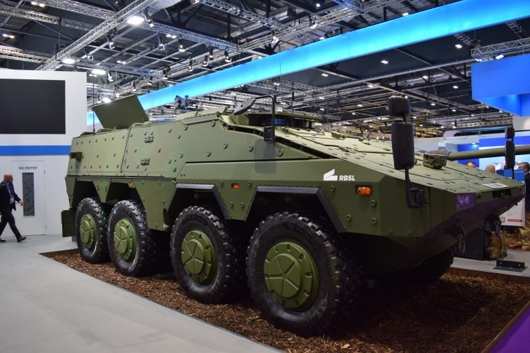 DSEI 2021: Rheinmetall Debuts Boxer Mortar Mission Module