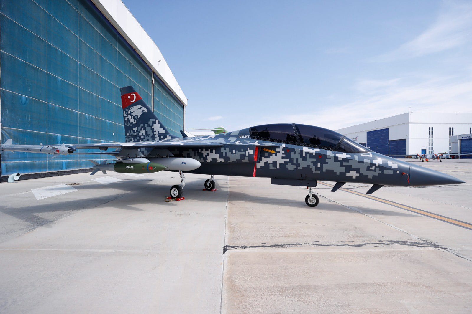 The TAI HURJET Jet Trainer And Light Attack Aircraft Completes Its ...