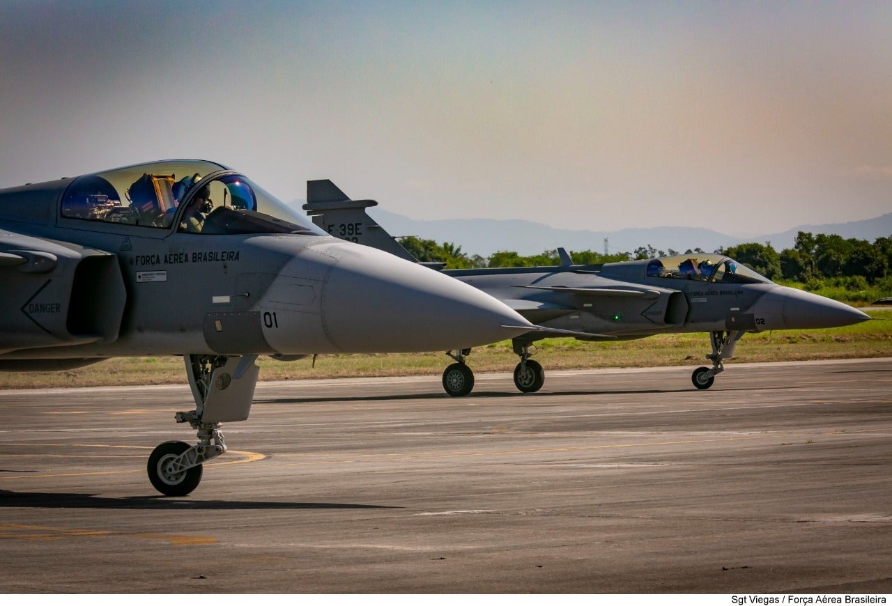 Brazilian Air Force begins operational activities with Gripen E