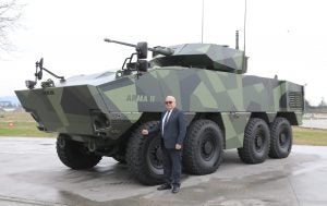 Turkish Armored Vehicle Manufacturer Otokar Unveils The ARMA II 8×8 ...