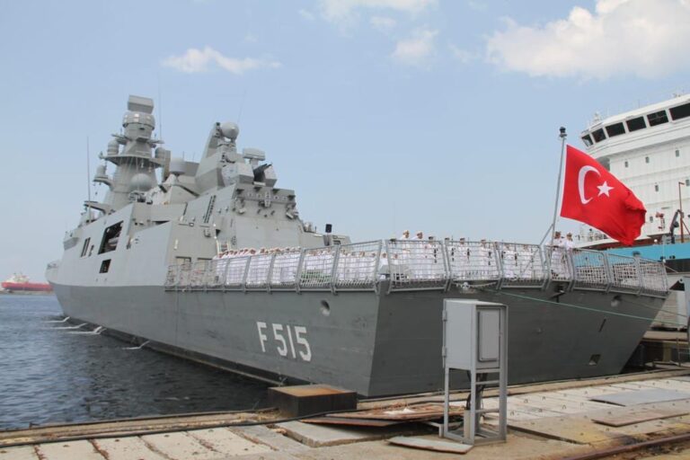 Turkey's First National Frigate TCG ISTANBUL Has Started Sea Trials