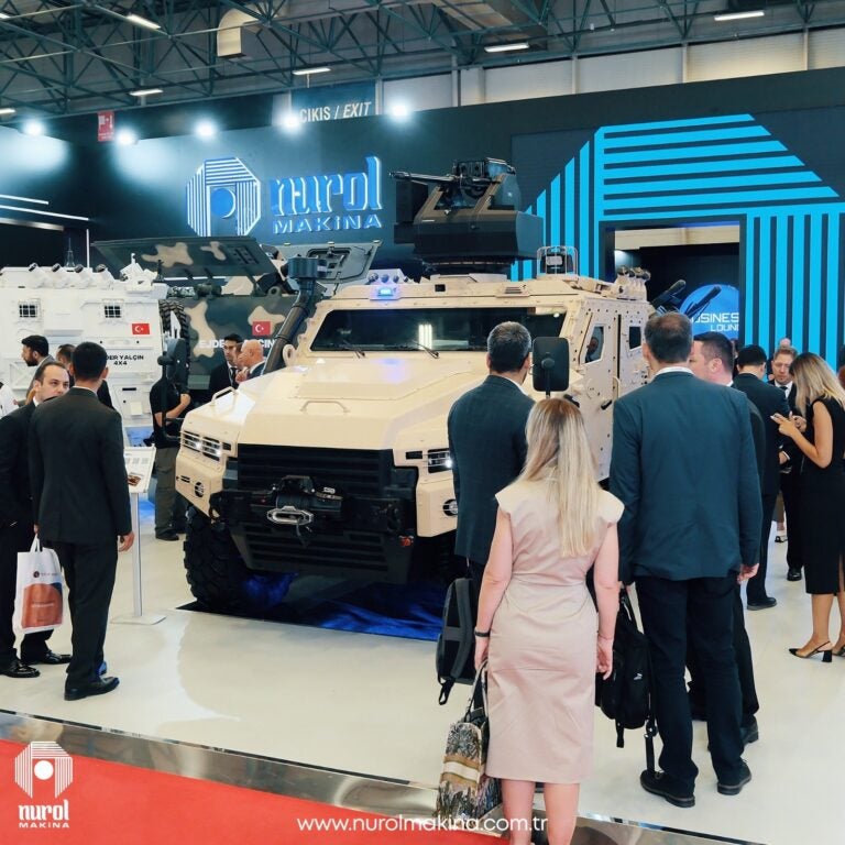 Nurol Makina Unveils The NMS-L 4x4 Armored Vehicle At IDEF 2023