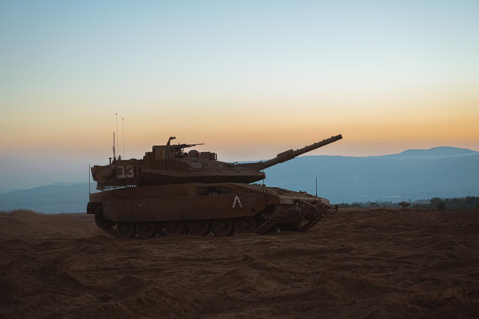 Israel's Defense Forces Receive First Operational Merkava Barak Tanks