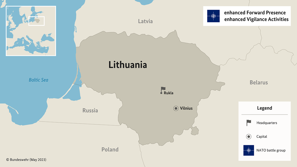 Germany to deploy permanent troops to Lithuania