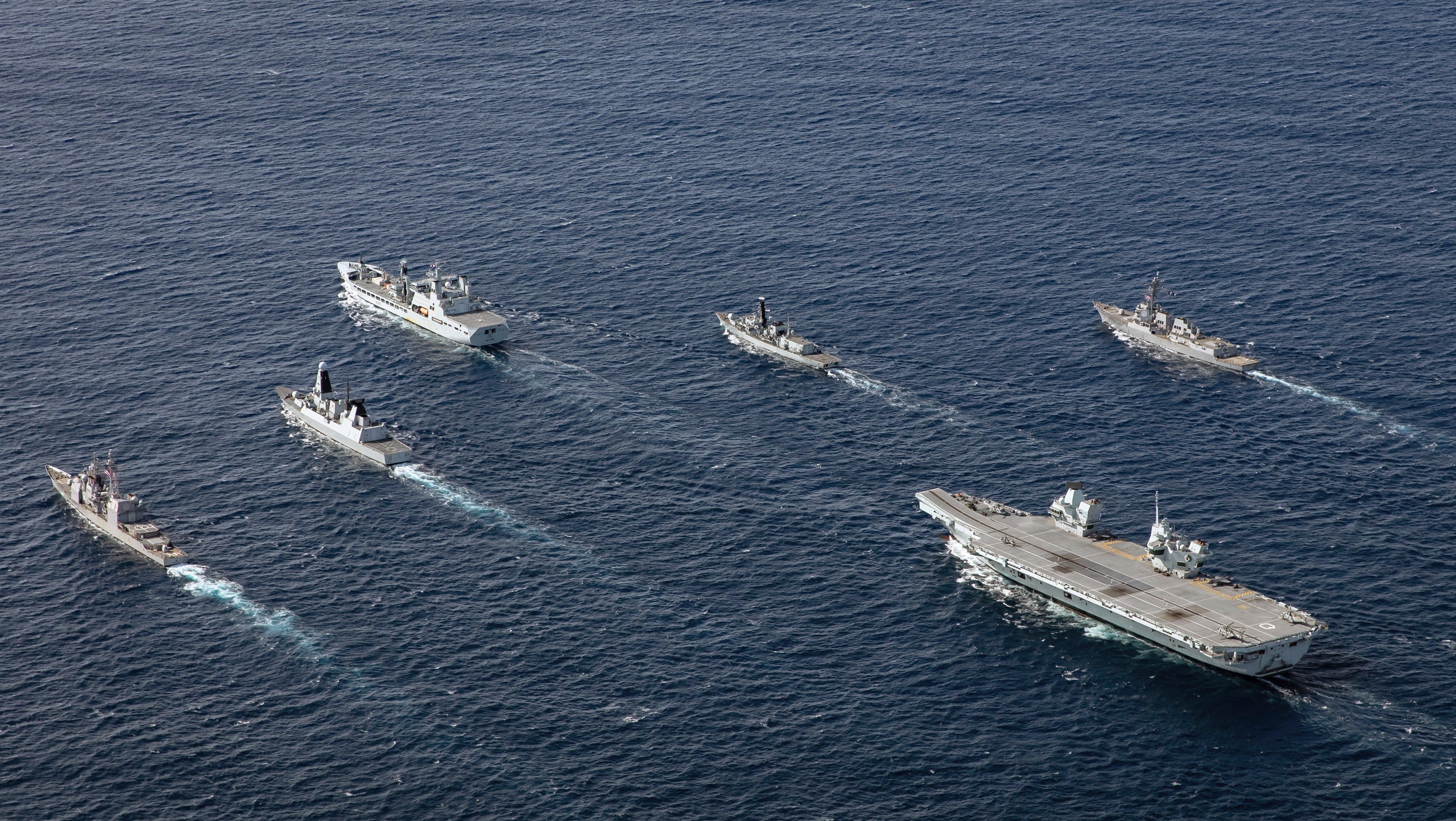 British Carrier Strike Group To Visit Japan in 2025