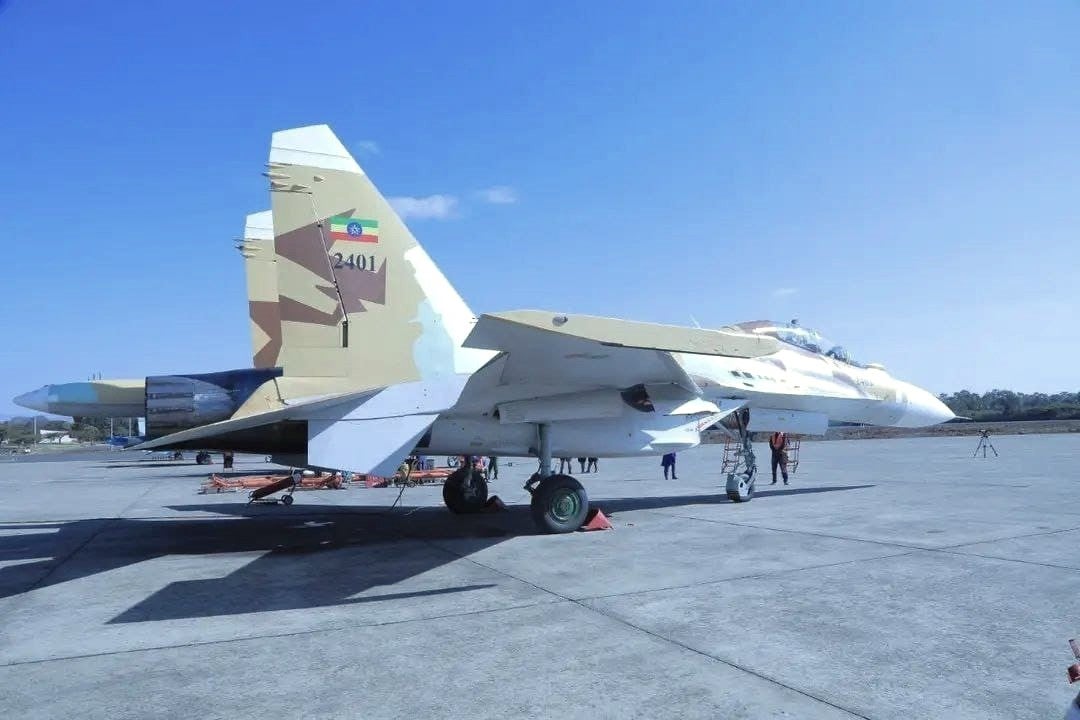 The Ethiopian Air Force Receives Russian Sukhoi Su-30 Aircraft and Turkish Akıncı Unmanned Aerial Vehicles