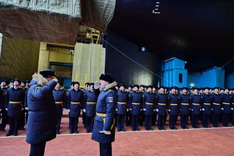 The Russian Navy Launches Its Fifth Borei-A Class Nuclear-Powered Knyaz ...