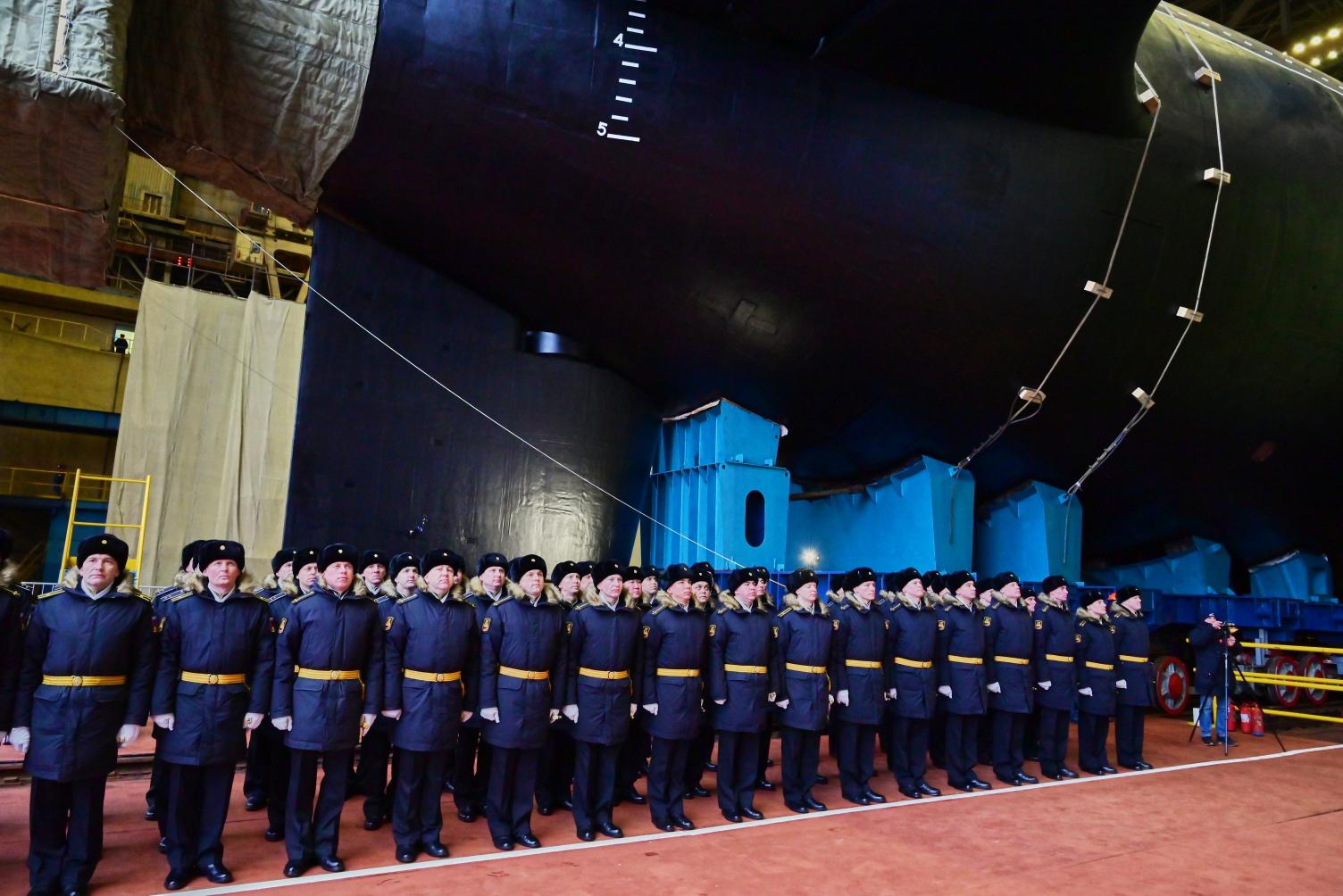 The Russian Navy Launches Its Fifth Borei-A Class Nuclear-Powered Knyaz ...