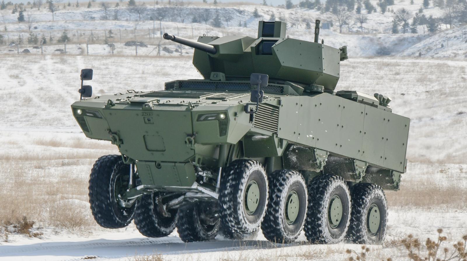 FNSS Unveils The PARS ALPHA 8x8 New Generation Armored Fighting Vehicle ...