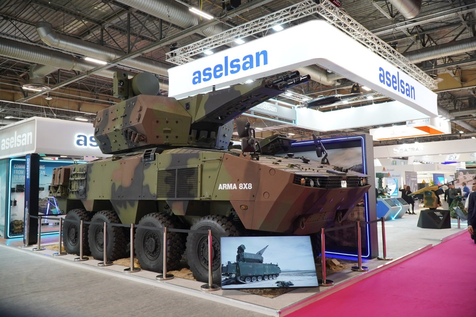 ASELSAN Exhibits The KORKUT Air Defense Gun System Integrated Into A ...