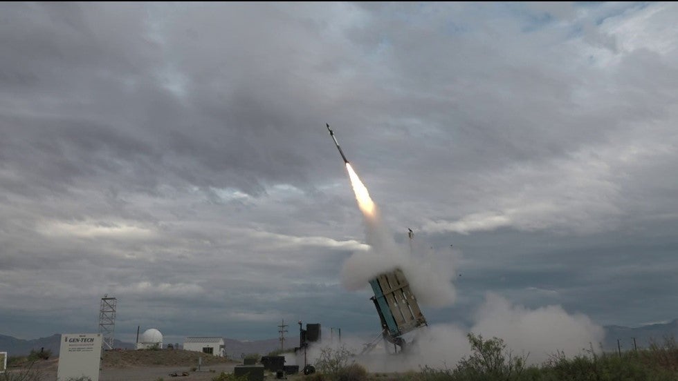 The Marine Corps’ Medium-Range Intercept Capability prototype successfully hit several simultaneously-launched cruise missile representative targets during a 2022 live-fire test. The MRIC prototype provides the Marine Corps point defense in an expeditionary package and is critical to Force Design 2030, the Corps’ modernization blueprint. (Courtesy photo by Michael Klapp)