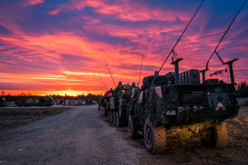 Reconnaissance Squadron of Multinational Brigade Latvia prepares to commence EXORCISE RESOLUTE WARRIOR, at Military Base Ādaži, on 03 November 2024.