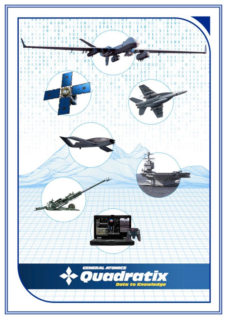 General Atomics graphic on the launch of Quadratix